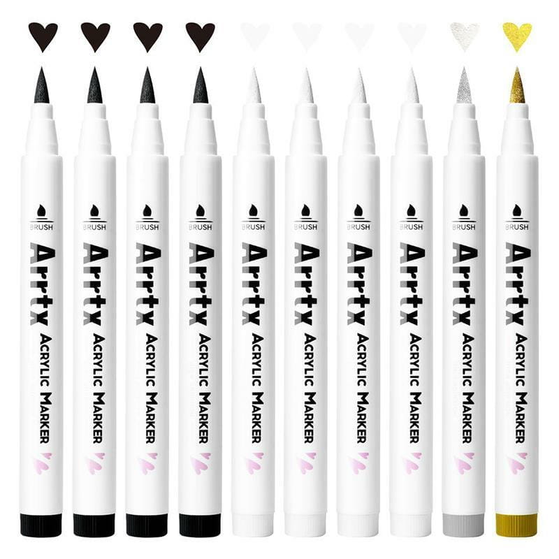 Акриловые маркеры Arrtx AACM-0500-10A, 10 шт (LC303601)