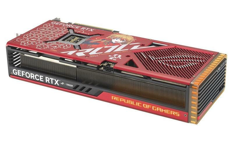 Видеокарта GF RTX 4090 24GB GDDR6X ROG Strix OC EVA-02 Edition Asus (ROG-STRIX-RTX4090-O24G-EVA-02-EDITION)