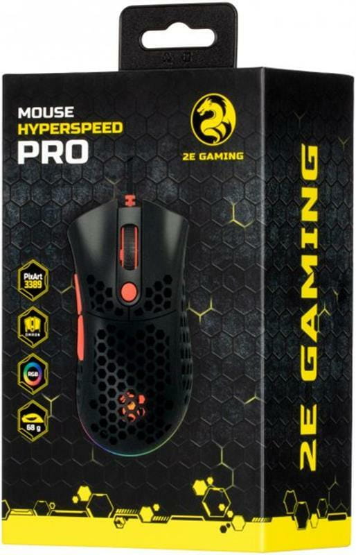 Мишка 2E Gaming HyperSpeed Pro RGB Black (2E-MGHSPR-BK)