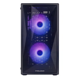 Купити Корпус Prologix E102 Tempered Glass&Mesh Black Корпус Prologix E102 Tempered Glass&Mesh Black