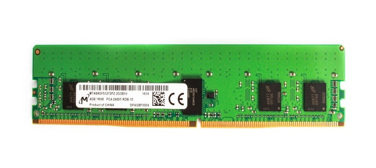 Модуль памяти DDR4 4GB/2400 Micron ECC REG (MTA9ASF51272PZ-2G3B1II)