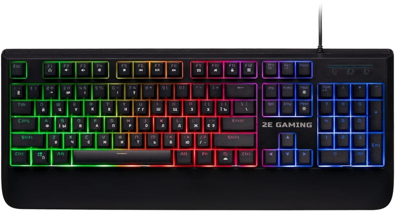 Клавиатура 2E Gaming KG325UB LED Ukr Black (2E-KG325UB)