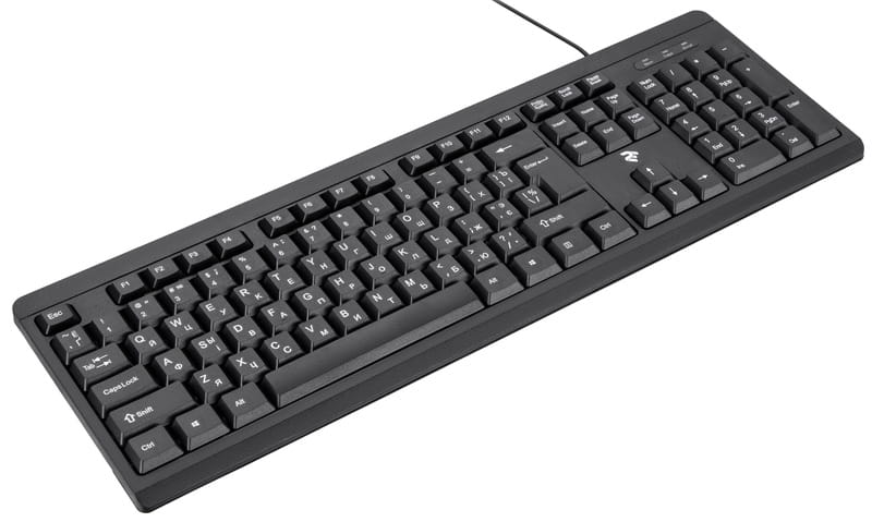 Клавіатура 2E KS108 Slim Black (2E-KS108UB)