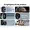 Фото - Смарт-годинник iMiki ST1 Black Silicone Strap | click.ua