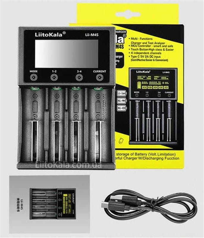 Заряднoe устройство Liitokala Lii-M4S