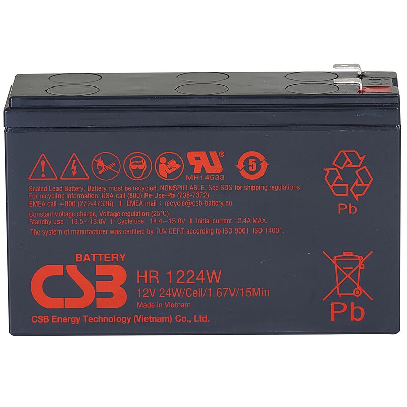 Акумуляторна батарея CSB 12V 6.5AH (C) AGM