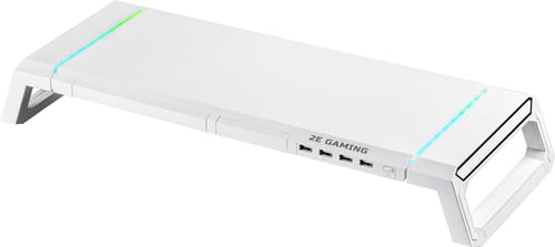 Фото - Подставка для ноутбука 2E Пiдставка для монітора  Gaming -CPG-007 White -CPG-007-WT 