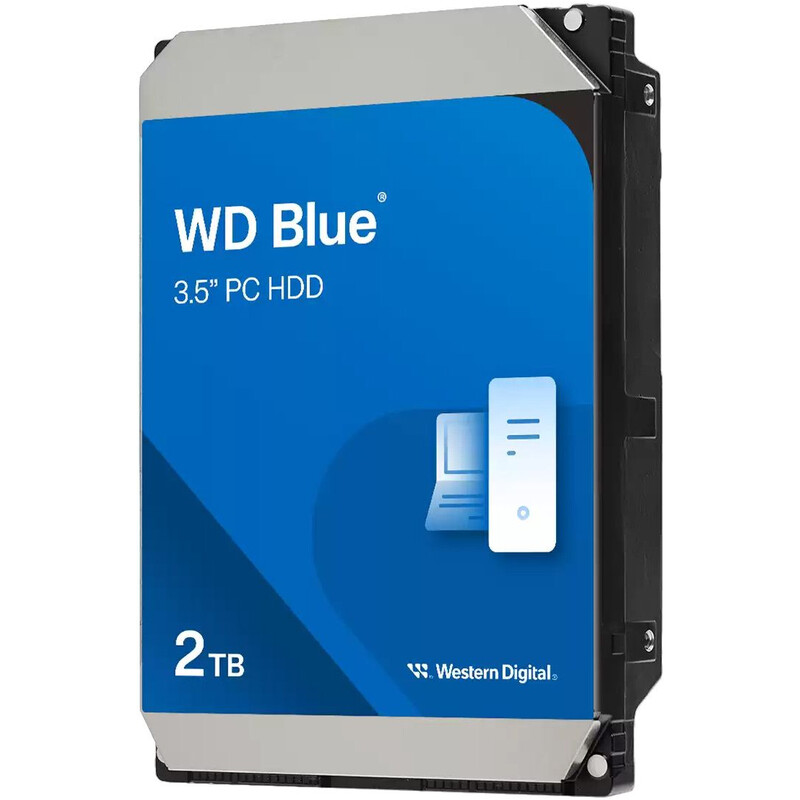 Накопитель HDD SATA 2.0TB WD Blue 5400rpm 64MB (WD20EARZ)
