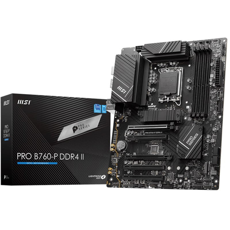 Материнская плата MSI Pro B760-P DDR4 II Socket 1700