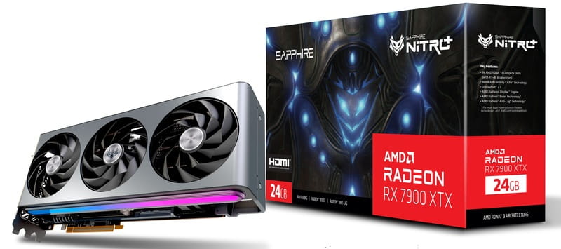 Відеокарта AMD Radeon RX 7900 XTX 24GB GDDR6 Nitro+ Sapphire (11322-01-40G)