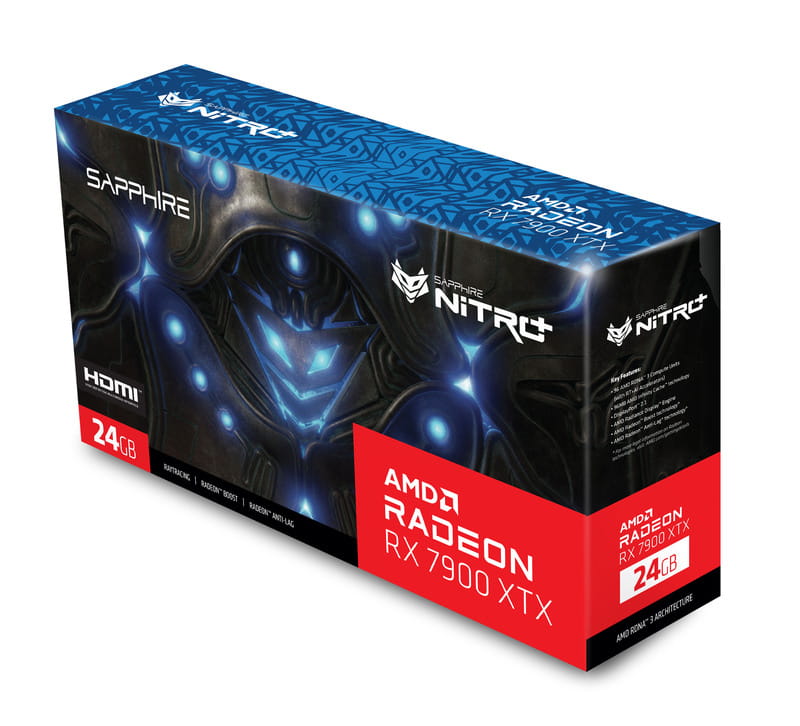 Відеокарта AMD Radeon RX 7900 XTX 24GB GDDR6 Nitro+ Sapphire (11322-01-40G)