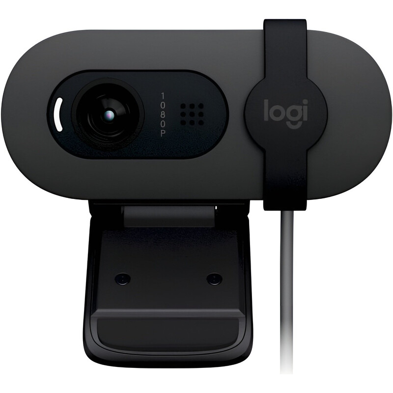 Веб-камера Logitech Brio 100 Graphite (960-001585)