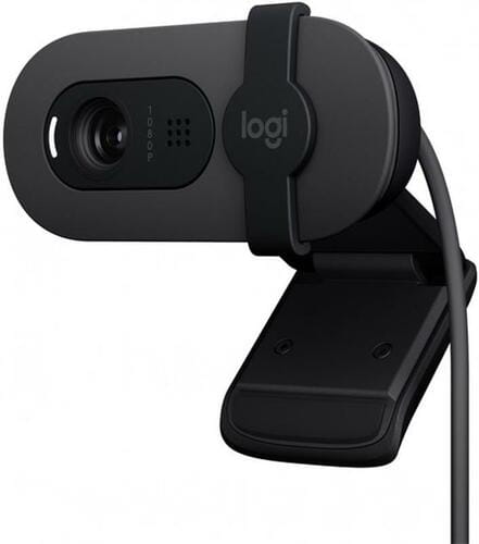 Photos - Webcam Logitech Веб-камера  Brio 100 Graphite  960-001585 (960-001585)