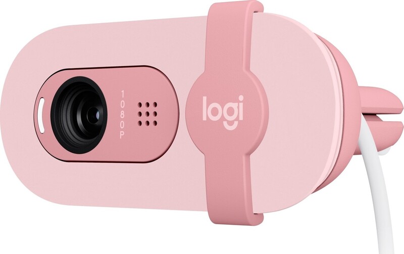 Веб-камера Logitech Brio 100 Rose (960-001623)