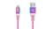 Фото - Кабель REAL-EL USB - Lightning (M/M), 1 м, Rainbow (EL123500051) | click.ua