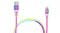 Фото - Кабель REAL-EL USB - Lightning (M/M), 1 м, Rainbow (EL123500051) | click.ua