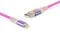 Фото - Кабель REAL-EL USB - Lightning (M/M), 1 м, Rainbow (EL123500051) | click.ua