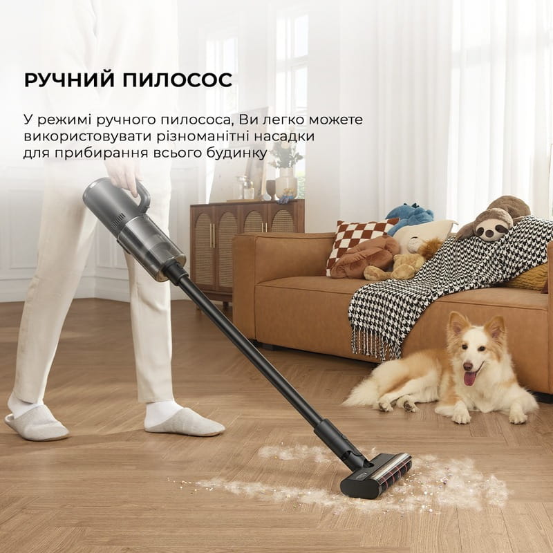 Акумуляторний миючий пилосос Dreame H12 Dual (HHV4)