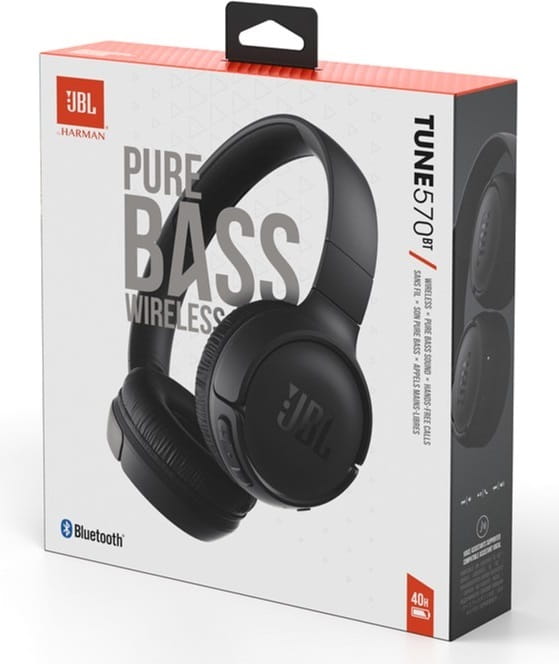 Bluetooth-гарнитура JBL Tune 570BT Black (JBLT570BTBLKEU)