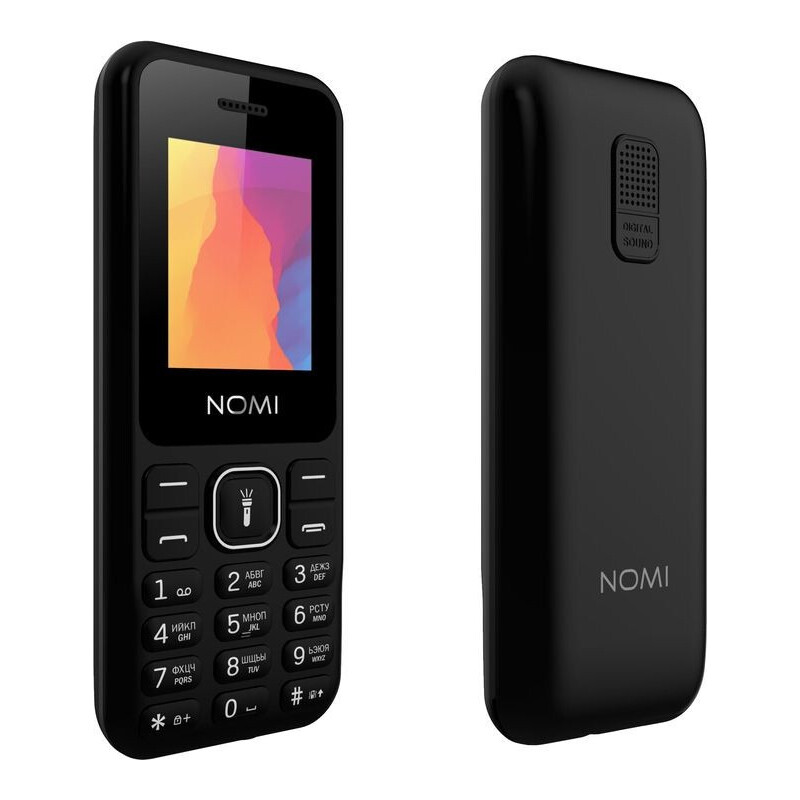Мобильный телефон Nomi i1880 Dual Sim Black