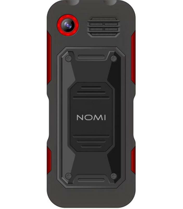 Мобильный телефон Nomi i1850 Dual Sim Black-Red