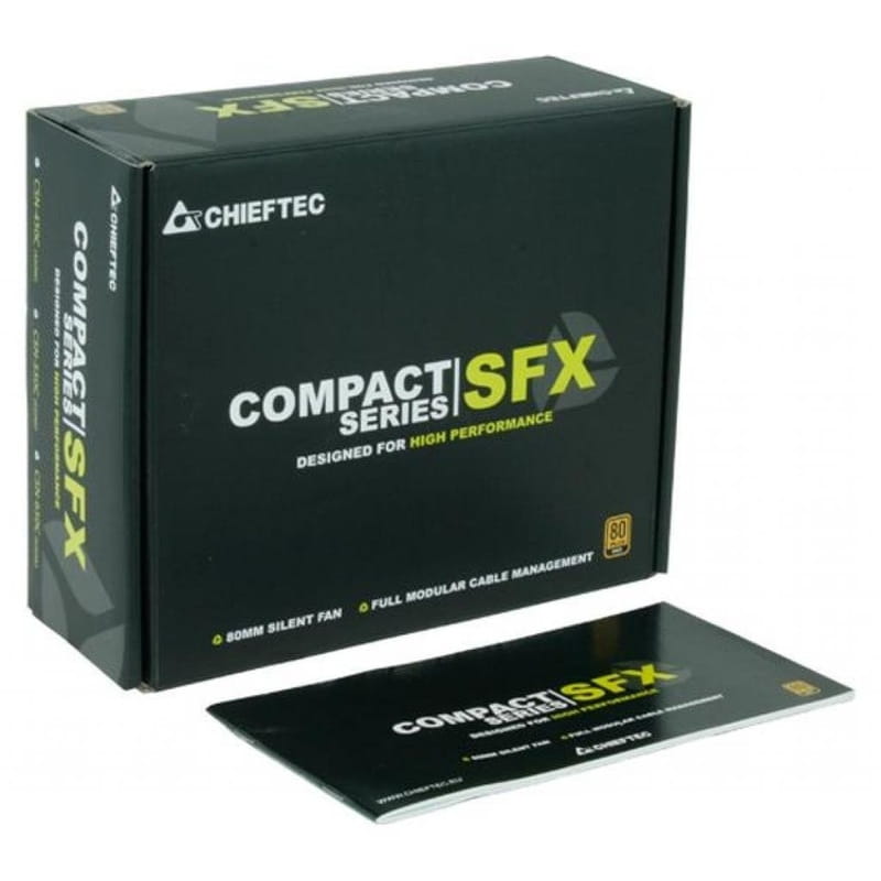 Блок питания Chieftec CSN-650C, SFX, APFC, 12cm fan, КПД &gt;90%, RTL