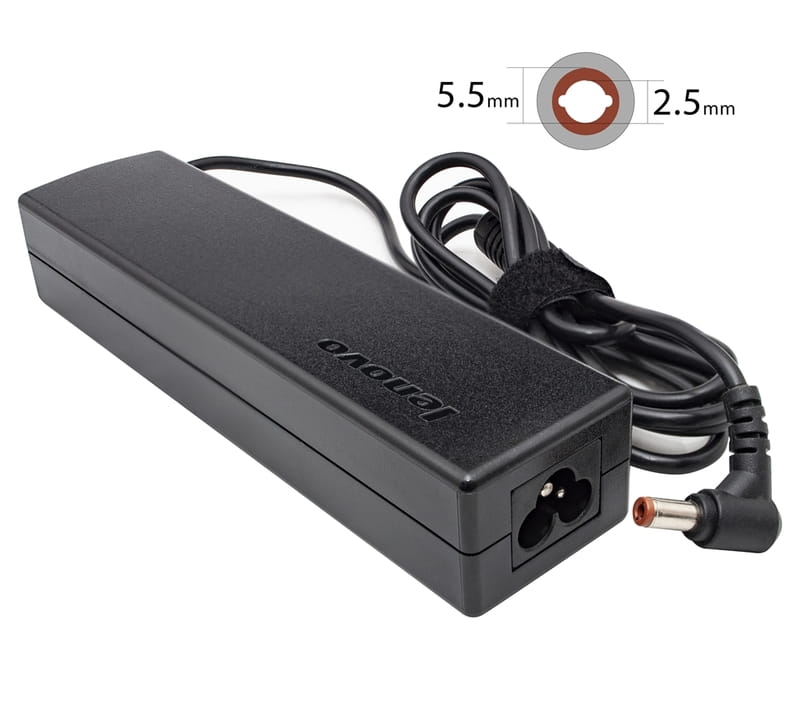Блок питания для ноутбука Lenovo 20V 4.5A 90W 5.5х2.5мм без каб. пит. (AD107012), Long Shape, bulk