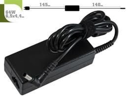 Блок живлення 1StCharger для ноутбука Sony 16V 64W 4A 6.5х4.4мм + каб.живл. (AC1STSO64WA1)