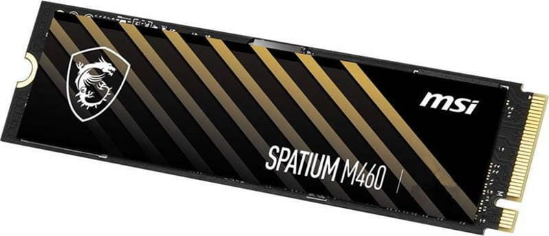 Накопитель SSD 1TB MSI Spatium M460 M.2 2280 PCIe 4.0 x4 NVMe 3D NAND TLC (S78-440L930-P83)