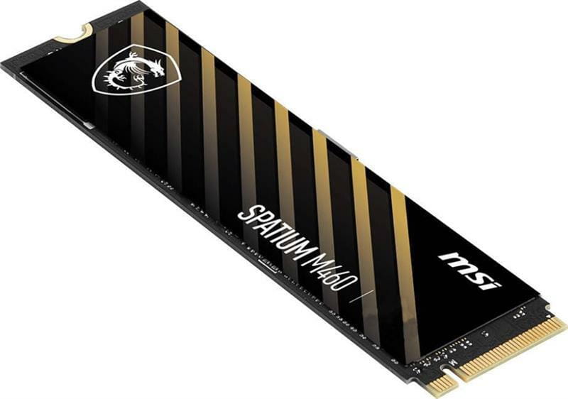 Накопитель SSD 1TB MSI Spatium M460 M.2 2280 PCIe 4.0 x4 NVMe 3D NAND TLC (S78-440L930-P83)