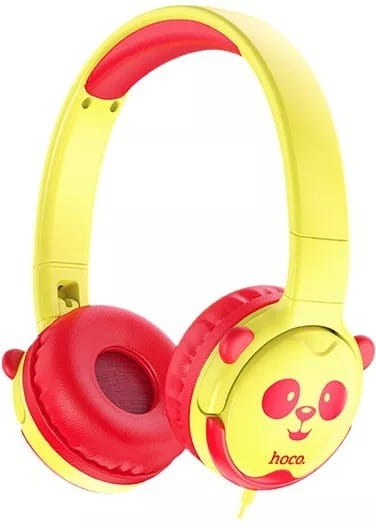 Наушники Hoco W31 Childrens Yellow-Red (W31YR)