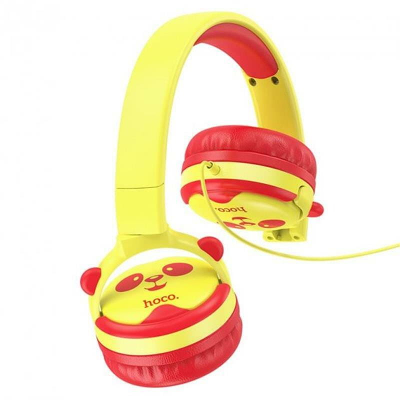 Наушники Hoco W31 Childrens Yellow-Red (W31YR)