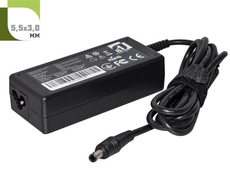 Блок питания 1StCharger для ноутбука Samsung 19V 60W 3.16A 5.5x3.0 (AC1STSA60WA)