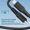 Фото - Кабель Promate PowerLink USB Type-C - Lightning (M/M), 1.2 м, Black (powerlink-120.black) | click.ua