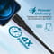 Фото - Кабель Promate PowerLink USB Type-C - Lightning (M/M), 1.2 м, Black (powerlink-120.black) | click.ua