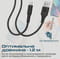 Фото - Кабель Promate PowerLink-Ai USB - Lightning (M/M), 1.2 м, Black (powerlink-ai120.black) | click.ua