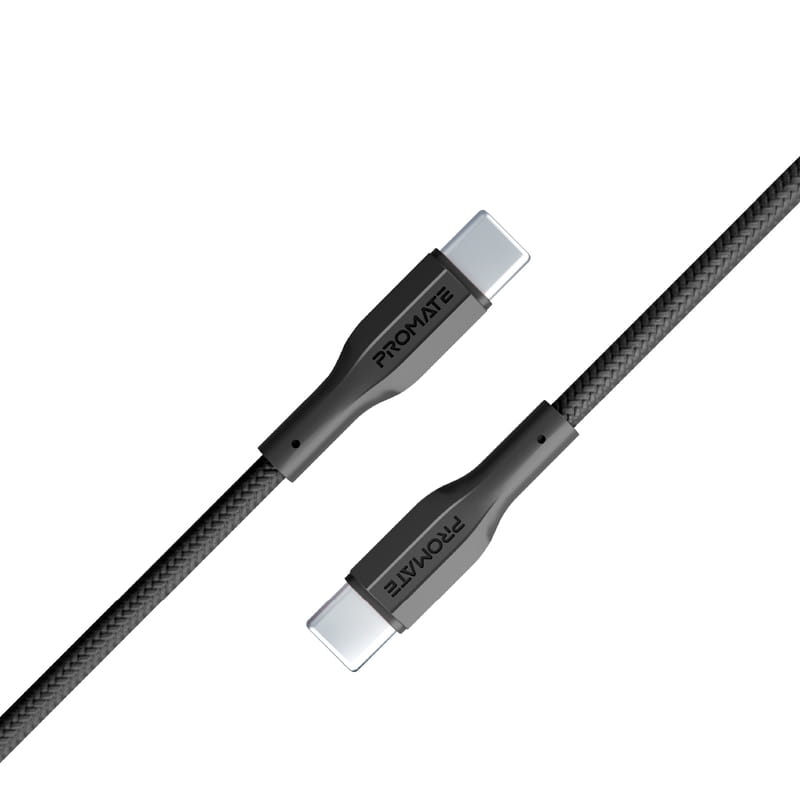 Кабель Promate xCord-CC USB Type-C - USB Type-C (M/M), 1 м, Black (xcord-cc.black)