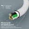 Фото - Кабель Promate xCord-CC USB Type-C - USB Type-C (M/M), 1 м, White (xcord-cc.white) | click.ua