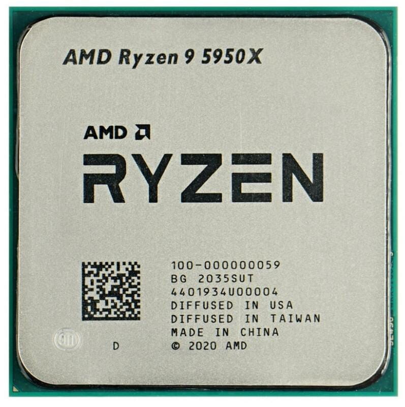 Процесор AMD Ryzen 9 5950X (3.4GHz 64MB 105W AM4) Tray (100-000000059)