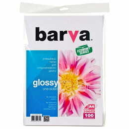 Фотобумага Barva Economy глянцевая 200г/м2 A4 100л (IP-CE200-138)