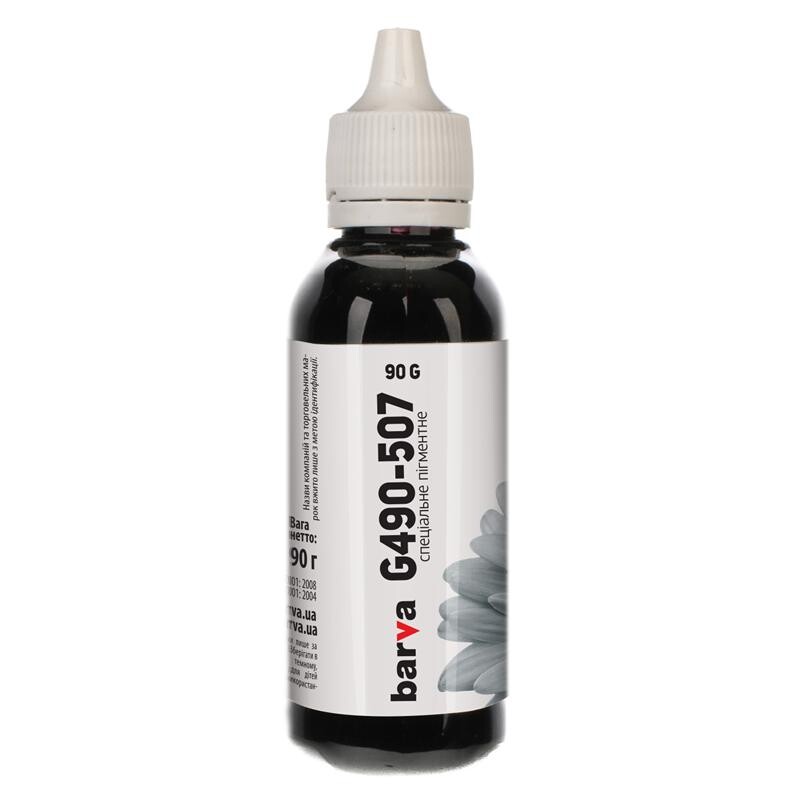 Чернила Barva Canon PIXMA GI-490 (G1400/G2400/G3400) (G490-507) Black Pigment, 90 г