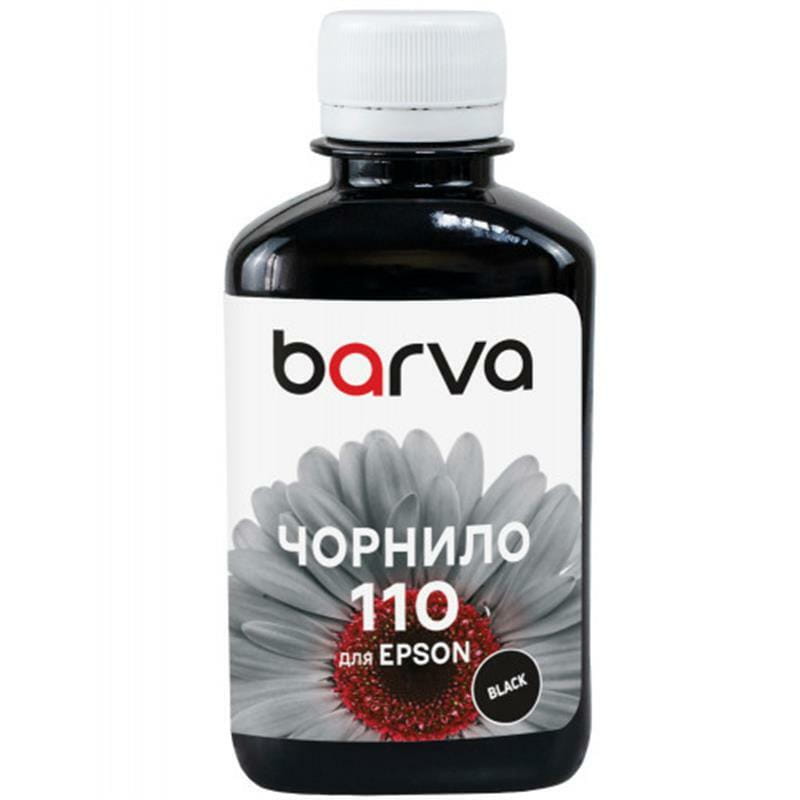Чернила Barva Epson 110 BK (Black) (E110-725) 180 мл