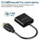 Фото - Адаптер Promate HDMI - VGA (M/F), 0.15 м, Black (prolink-h2v.black) | click.ua