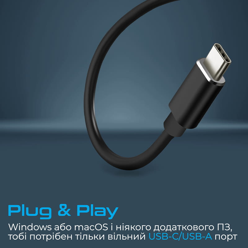 Концентратор USB Promate LiteHub USB-C Black (litehub-4.black)