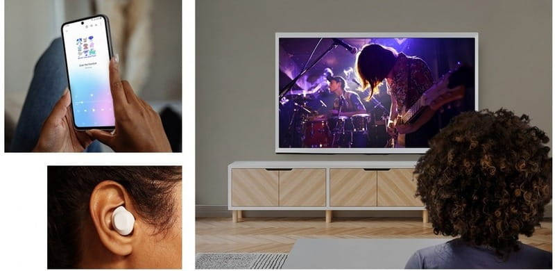Bluetooth-гарнитура Samsung Galaxy Buds FE SM-R400 White (SM-R400NZWASEK)