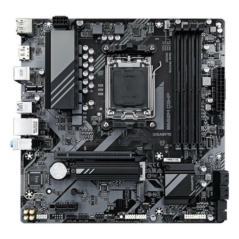 Материнская плата Gigabyte B650M D3HP Socket AM5