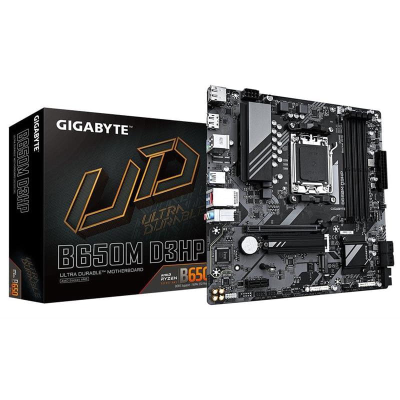 Материнская плата Gigabyte B650M D3HP Socket AM5