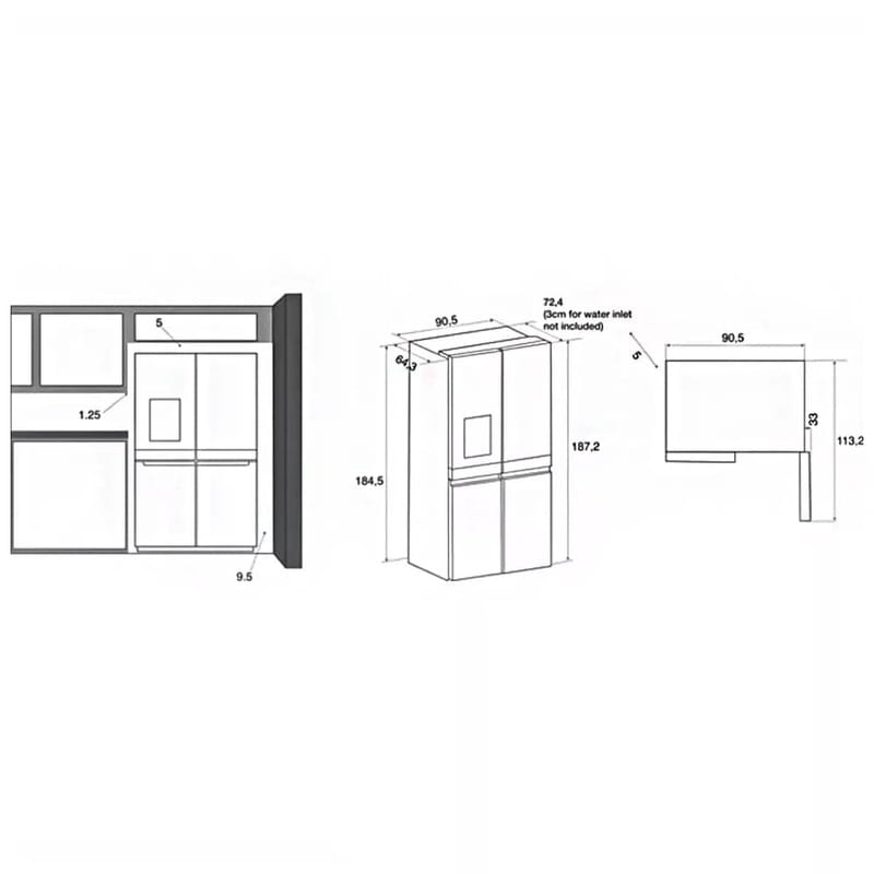 Холодильник Whirlpool WQ9B2L