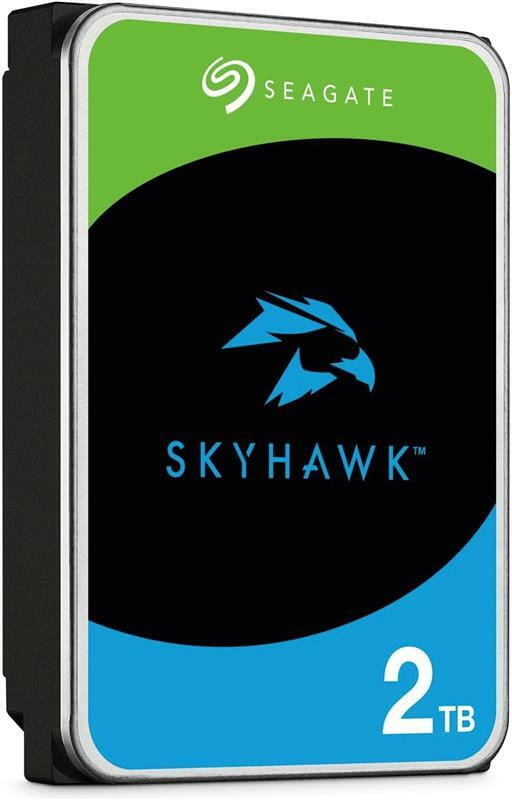 Накопитель HDD SATA 2.0TB Seagate SkyHawk Surveillance 5400rpm 256MB (ST2000VX017)