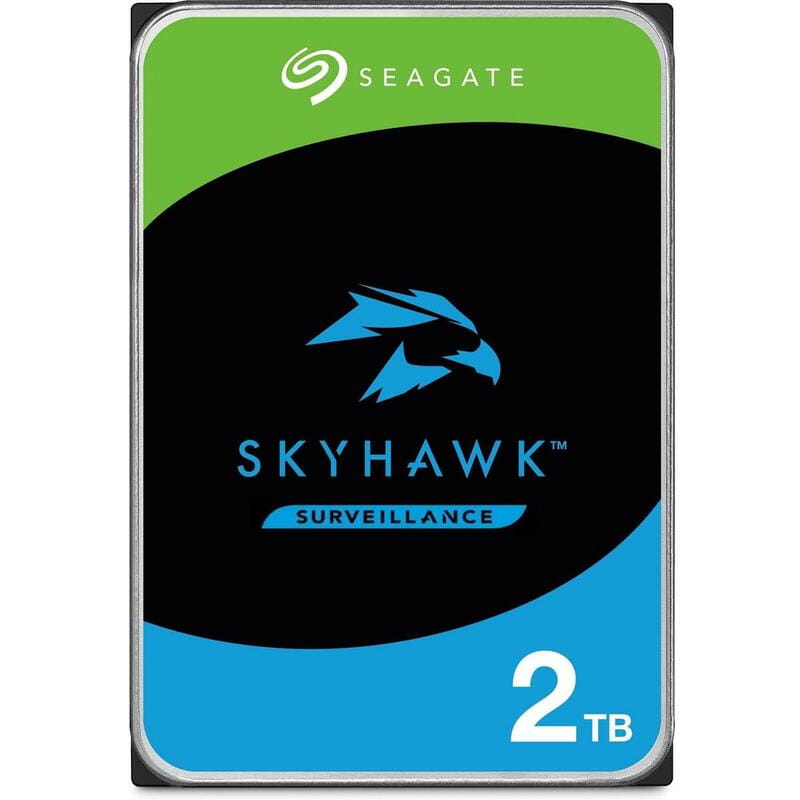 Накопитель HDD SATA 2.0TB Seagate SkyHawk Surveillance 5400rpm 256MB (ST2000VX017)